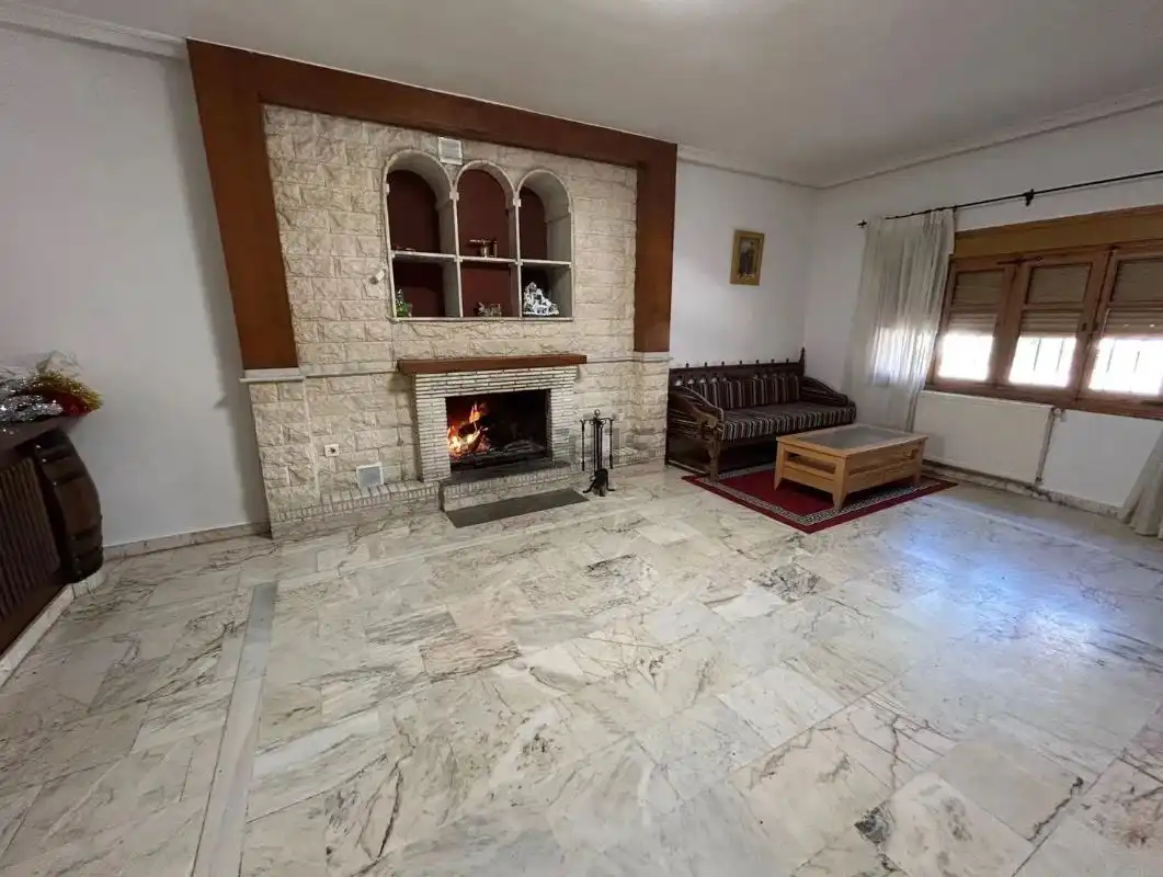 Sala d'estar de Casa o xalet en venda en Torralba de Calatrava amb Calefacció, Terrassa i Moblat