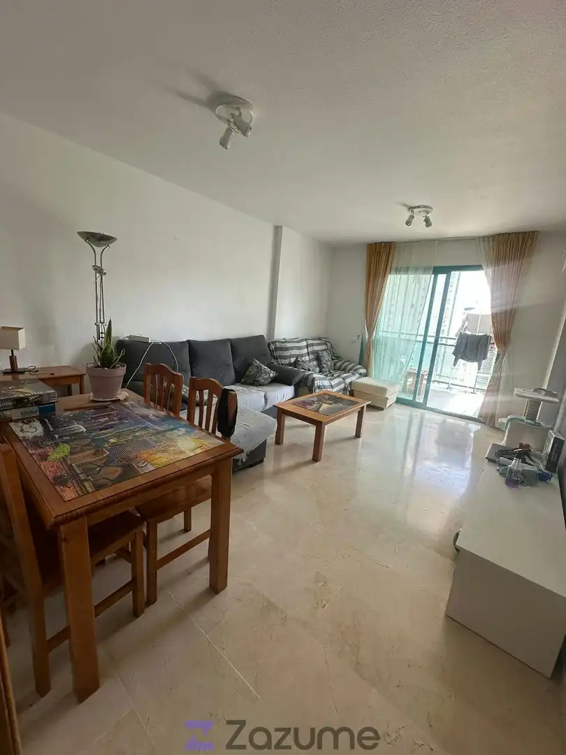 Living room of Flat for rent in Villajoyosa / La Vila Joiosa  with Terrace, Swimming Pool and Furnished