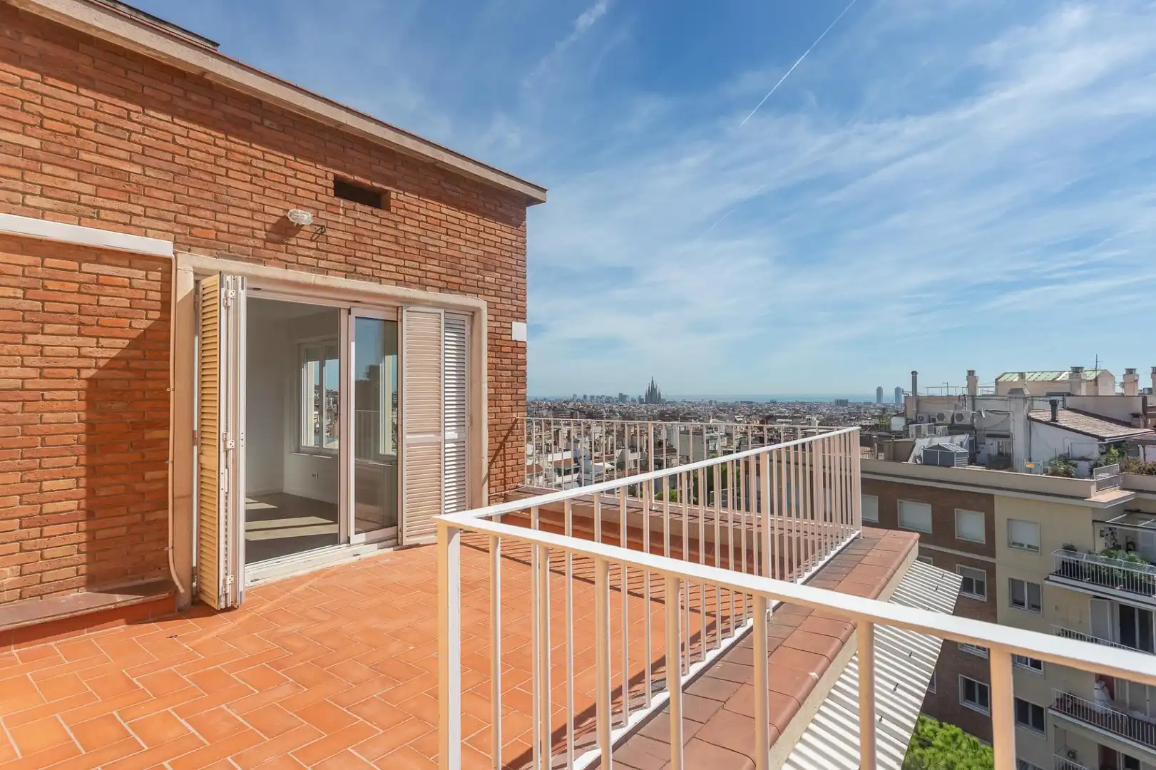 Terrassa de Àtic de lloguer en Barcelona amb Aire condicionat, Calefacció i Parquet