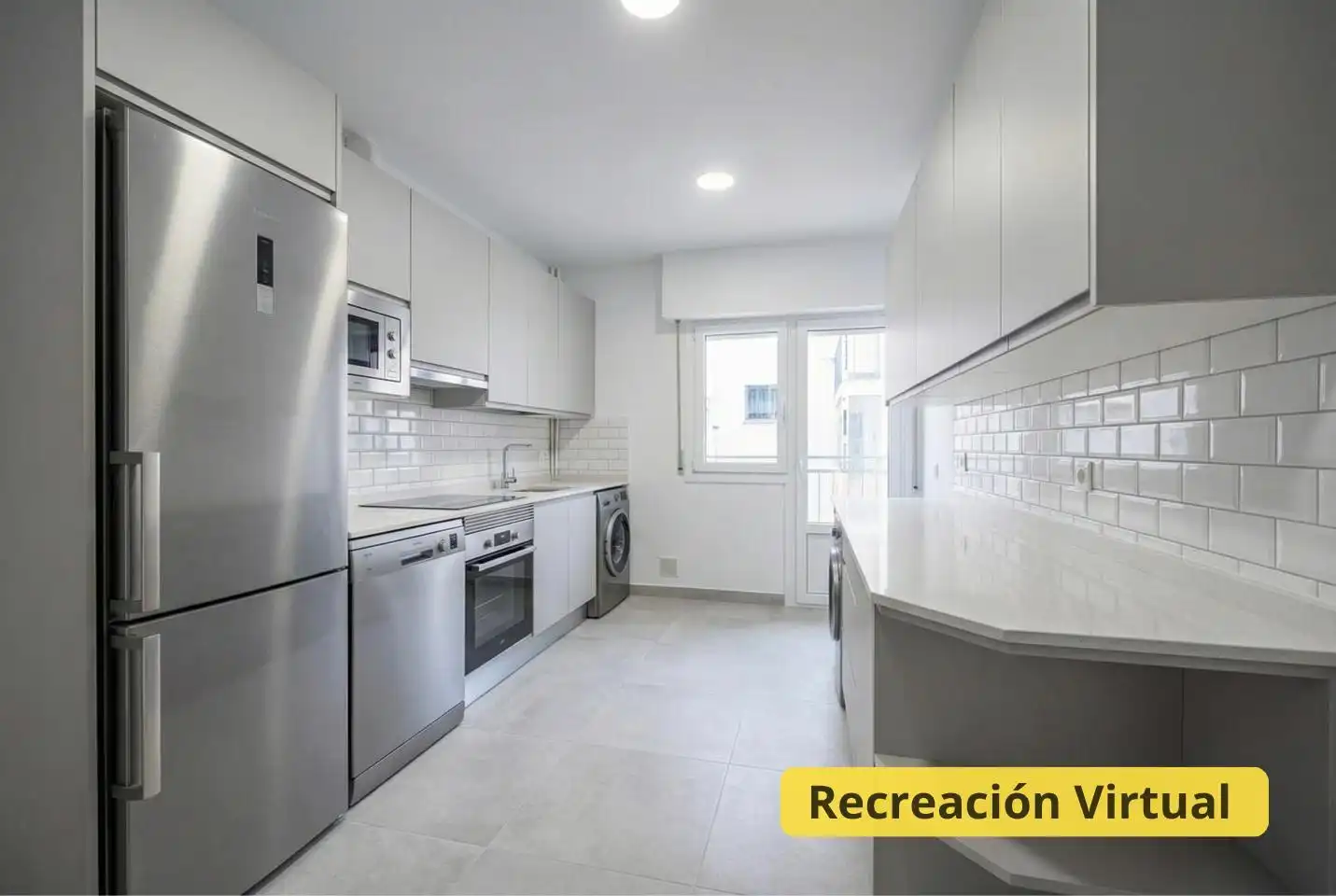 Cocina de Piso en venta en Ávila con Calefacción, Parquet y Terraza