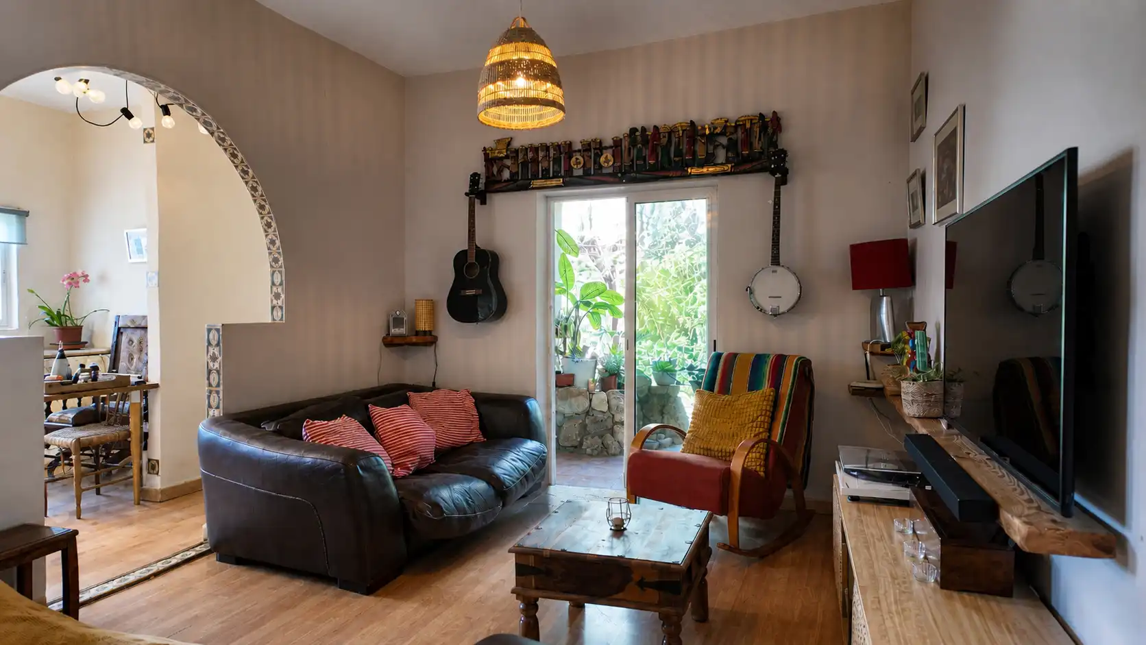 Living room of Houses for sale in Granadilla de Abona  with Private garden, Terrace and Storage room