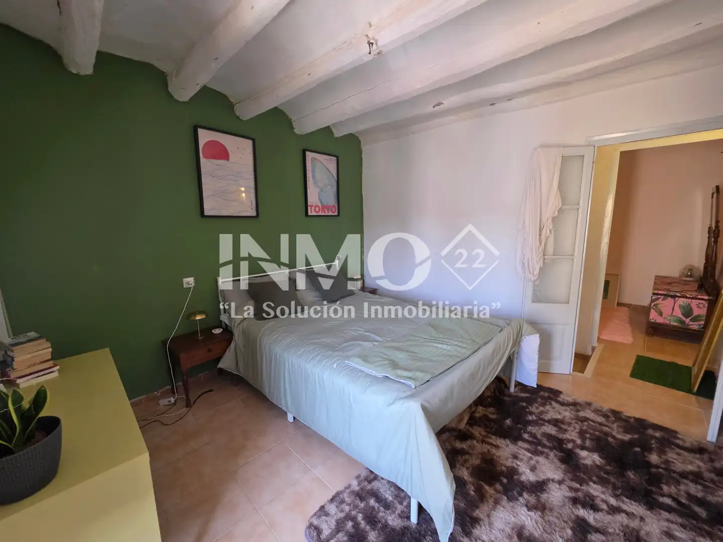 Bedroom of Houses for sale in Mont-roig del Camp  with Parquet flooring, Storage room and Furnished