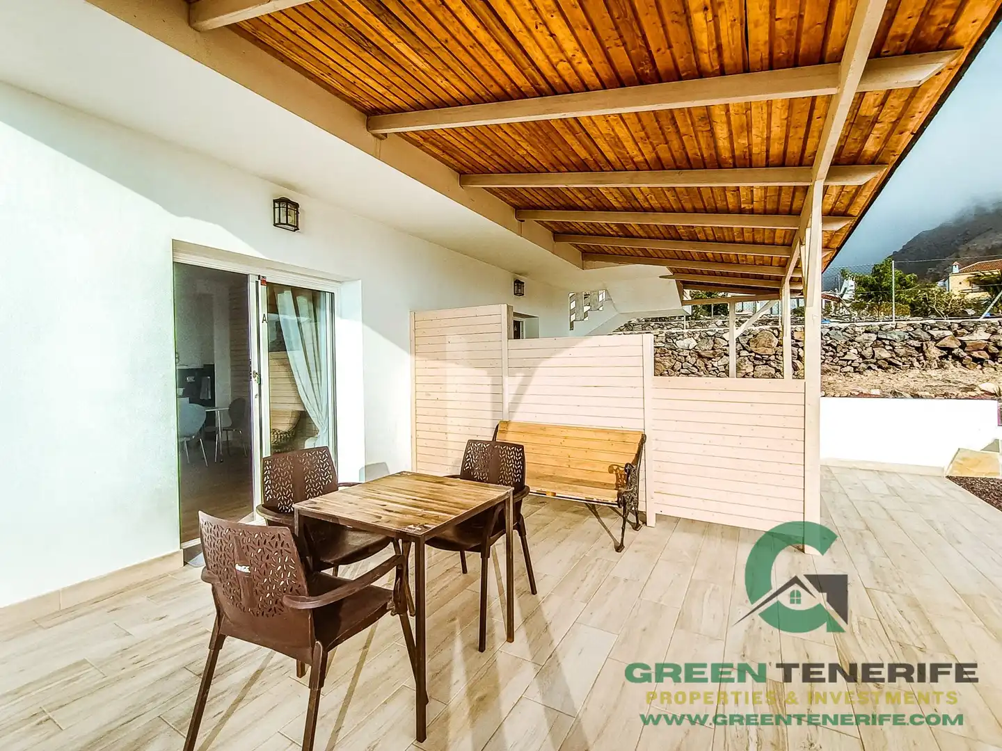 Terrace of Flat for rent in Guía de Isora  with Terrace and Furnished