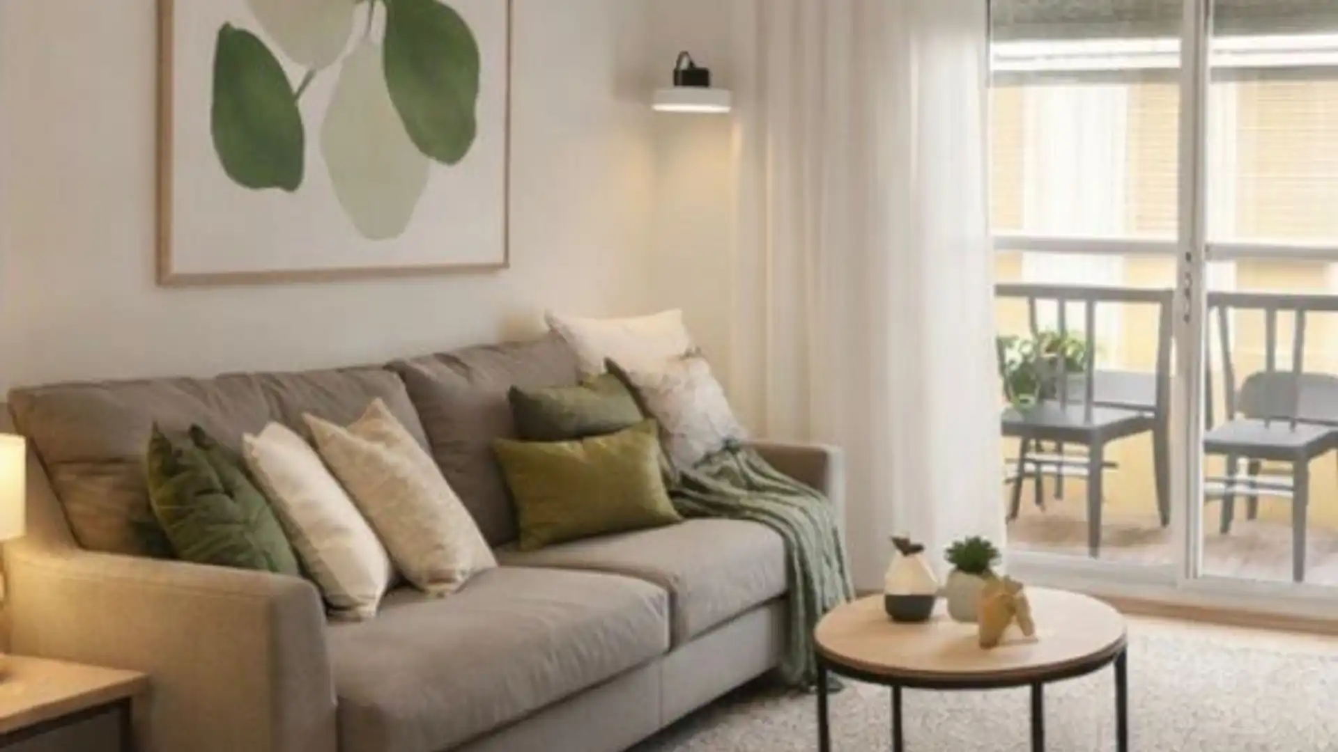 Sala de estar de Piso en venta en  Barcelona Capital con Balcón