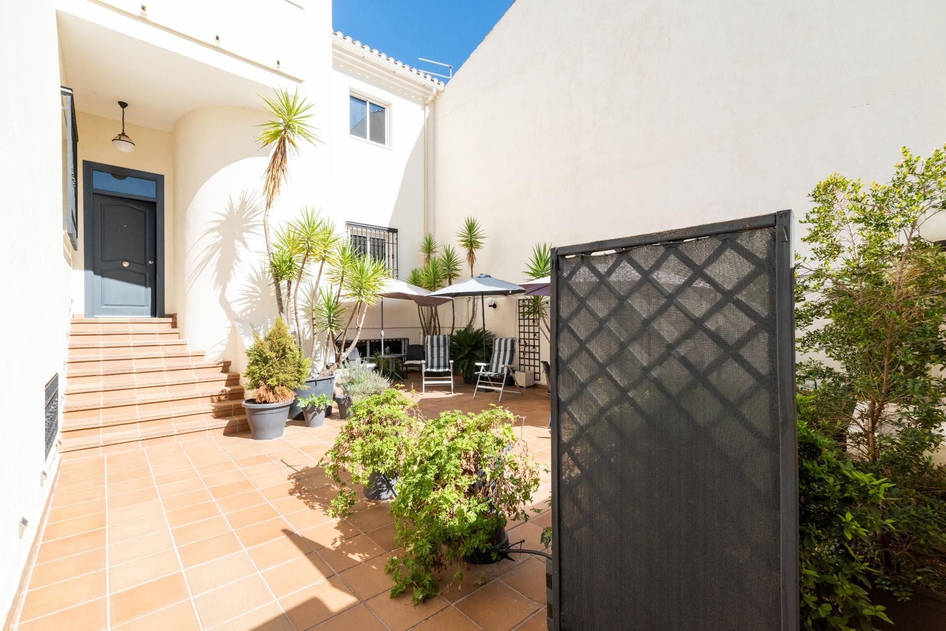 Terrassa de Casa o xalet en venda en Santa Fe amb Calefacció, Jardí privat i Terrassa