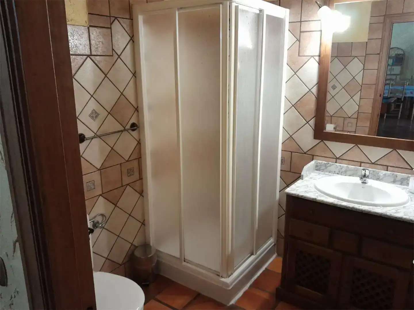 Baño de Casa o chalet en venta en Navas de Oro con Piscina y Amueblado