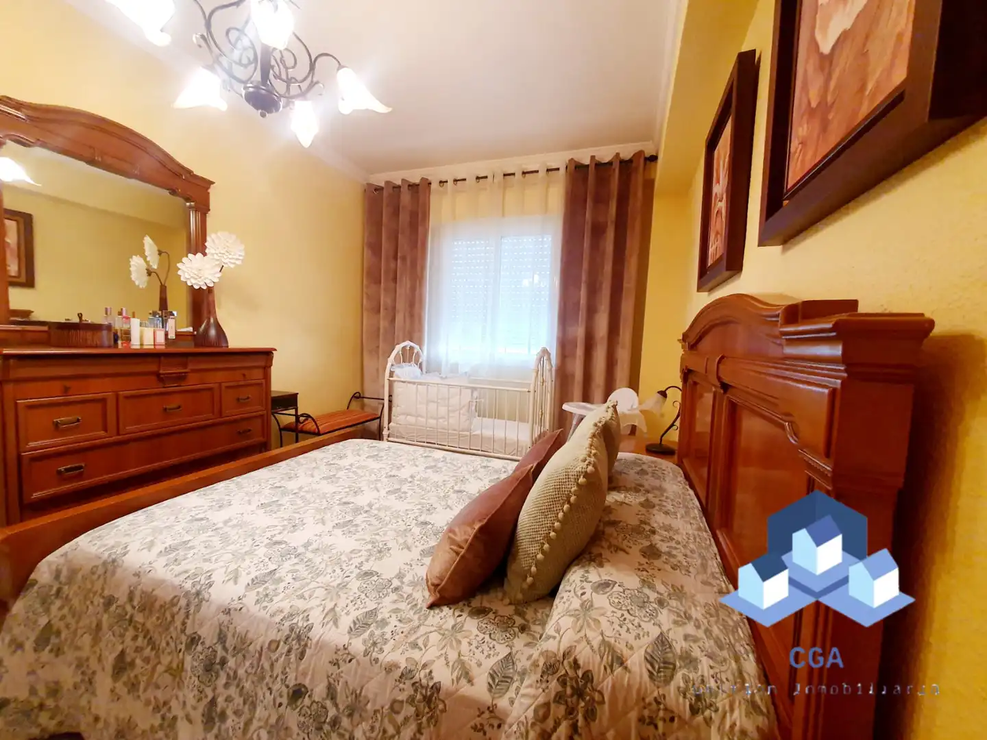 Bedroom of Flat for sale in Lorca  with Storage room, Furnished and Oven