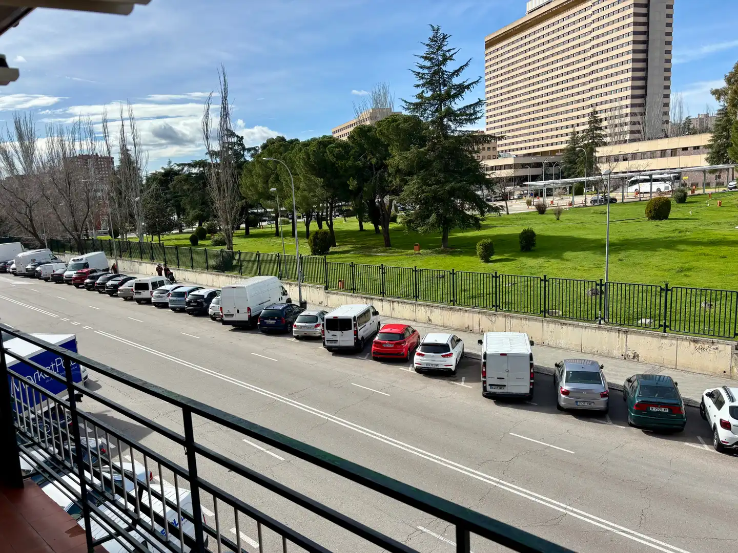 Parking of Flat for sale in  Madrid Capital  with Air Conditioner, Heating and Terrace