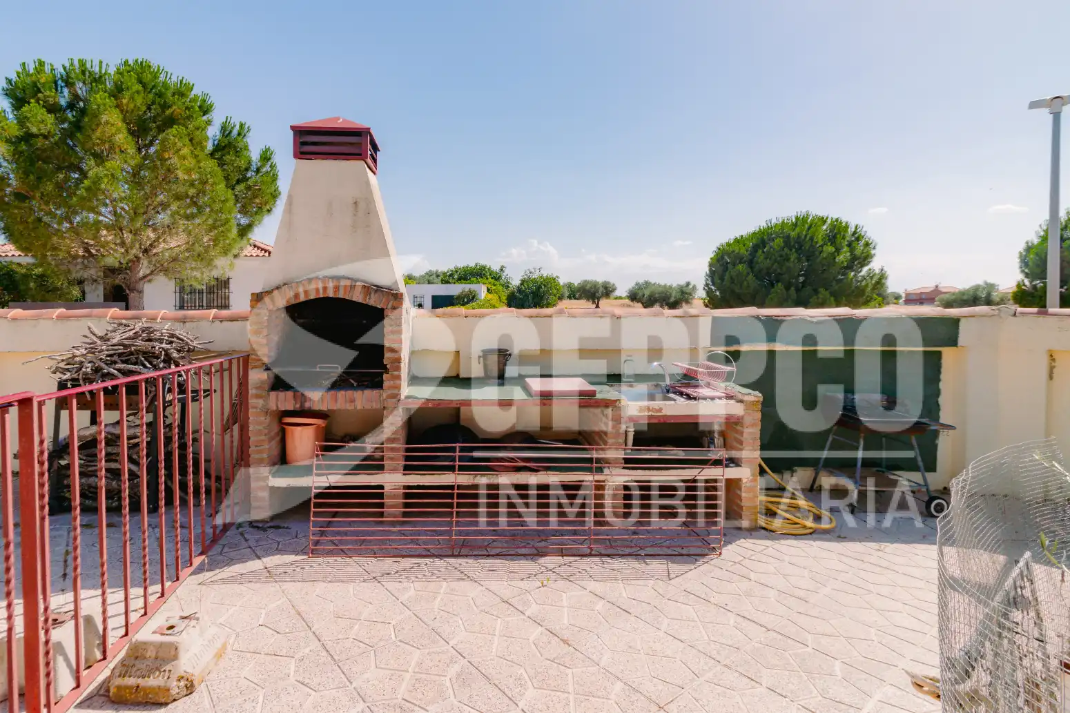 Terrassa de Casa o xalet en venda en Santa Cruz del Retamar amb Aire condicionat, Calefacció i Terrassa