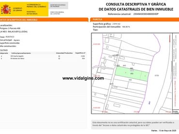 Terreno rústico en venta en Carretera de Gerb