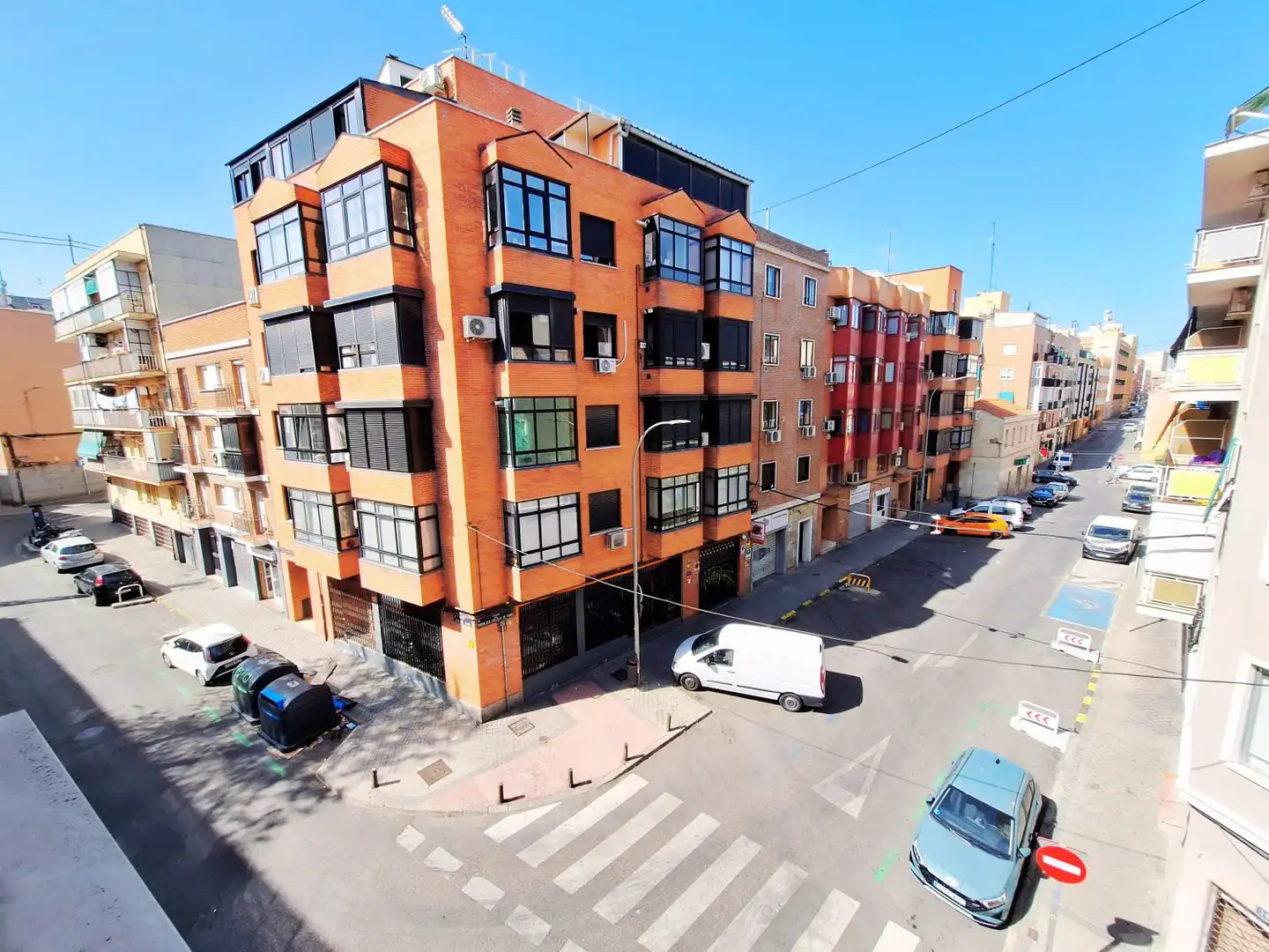 Vista exterior de Piso de alquiler en Madrid con Aire acondicionado, Calefacción y Parquet