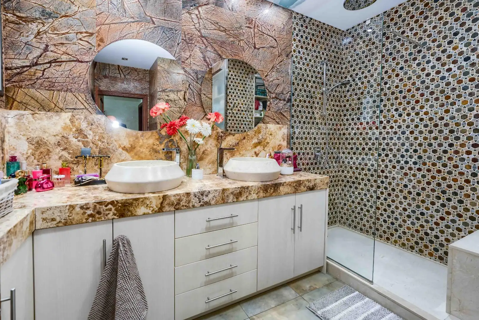 Baño de Casa o chalet en venta en Bormujos con Aire acondicionado, Terraza y Trastero