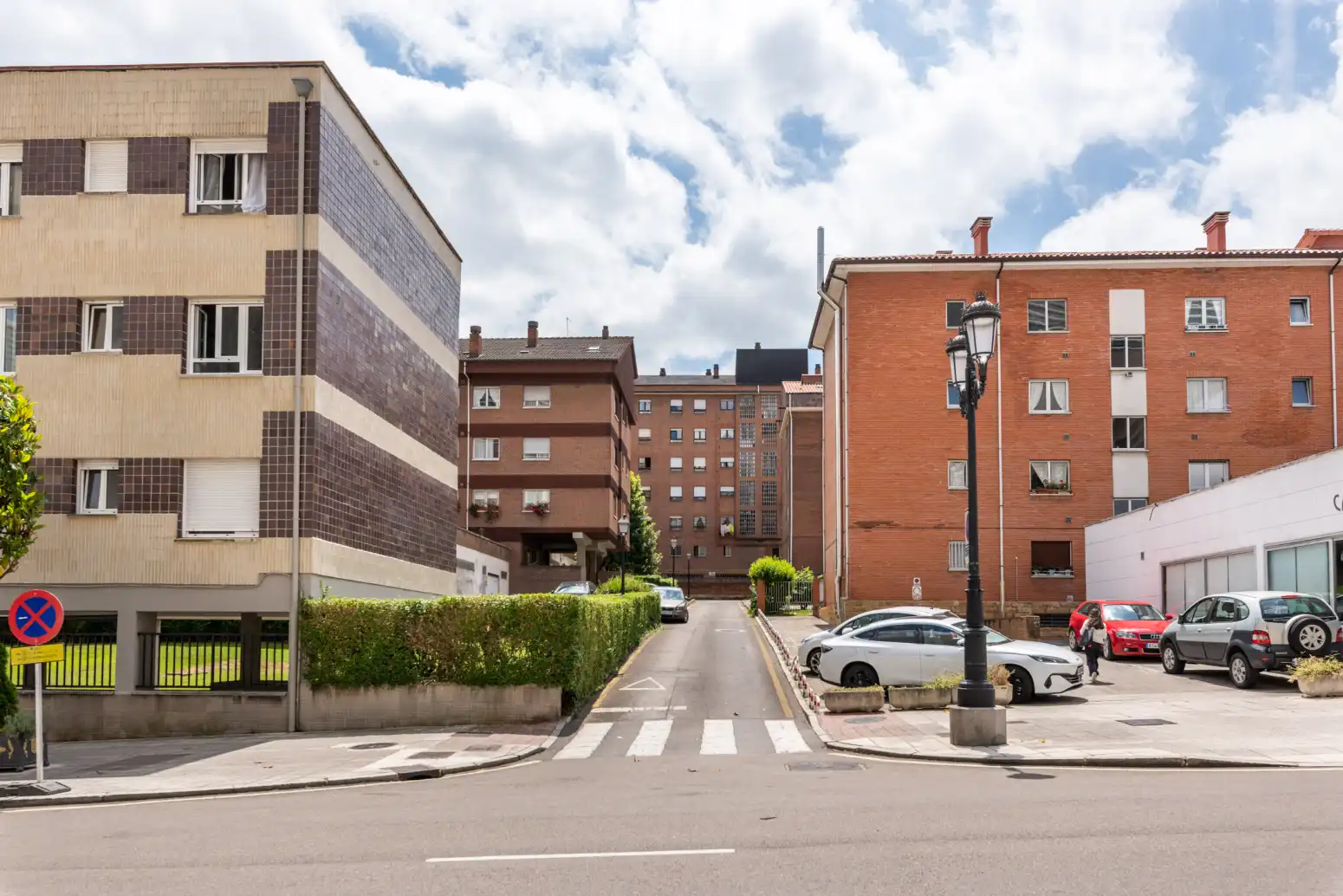 Exterior view of Flat for rent in Oviedo   with Heating, Parquet flooring and Terrace