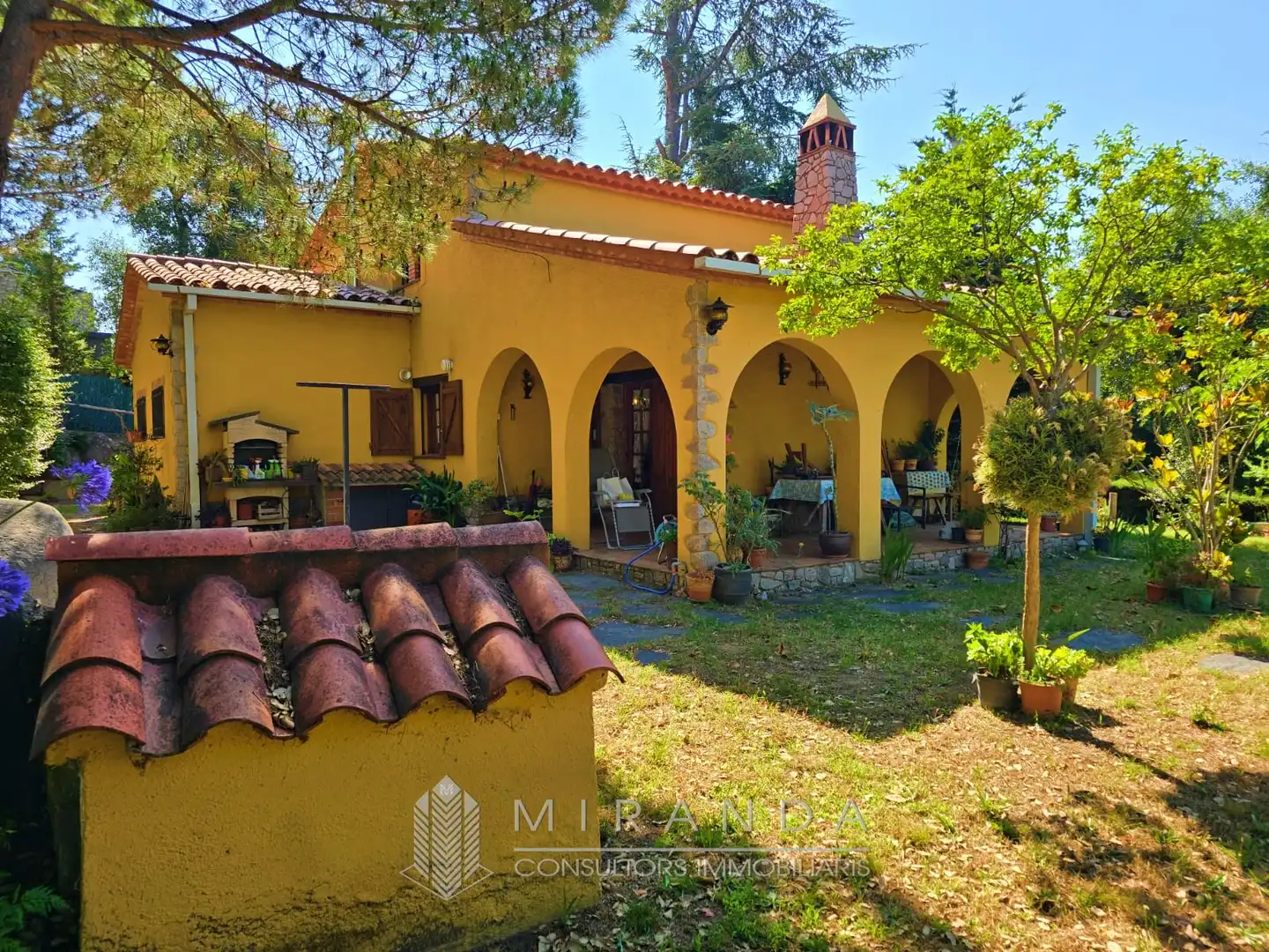 Jardí de Casa o xalet en venda en Riells i Viabrea amb Calefacció, Jardí privat i Terrassa