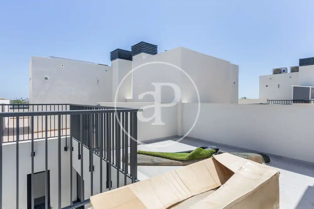 Terraza de Piso de alquiler en Puçol con Aire acondicionado, Calefacción y Terraza