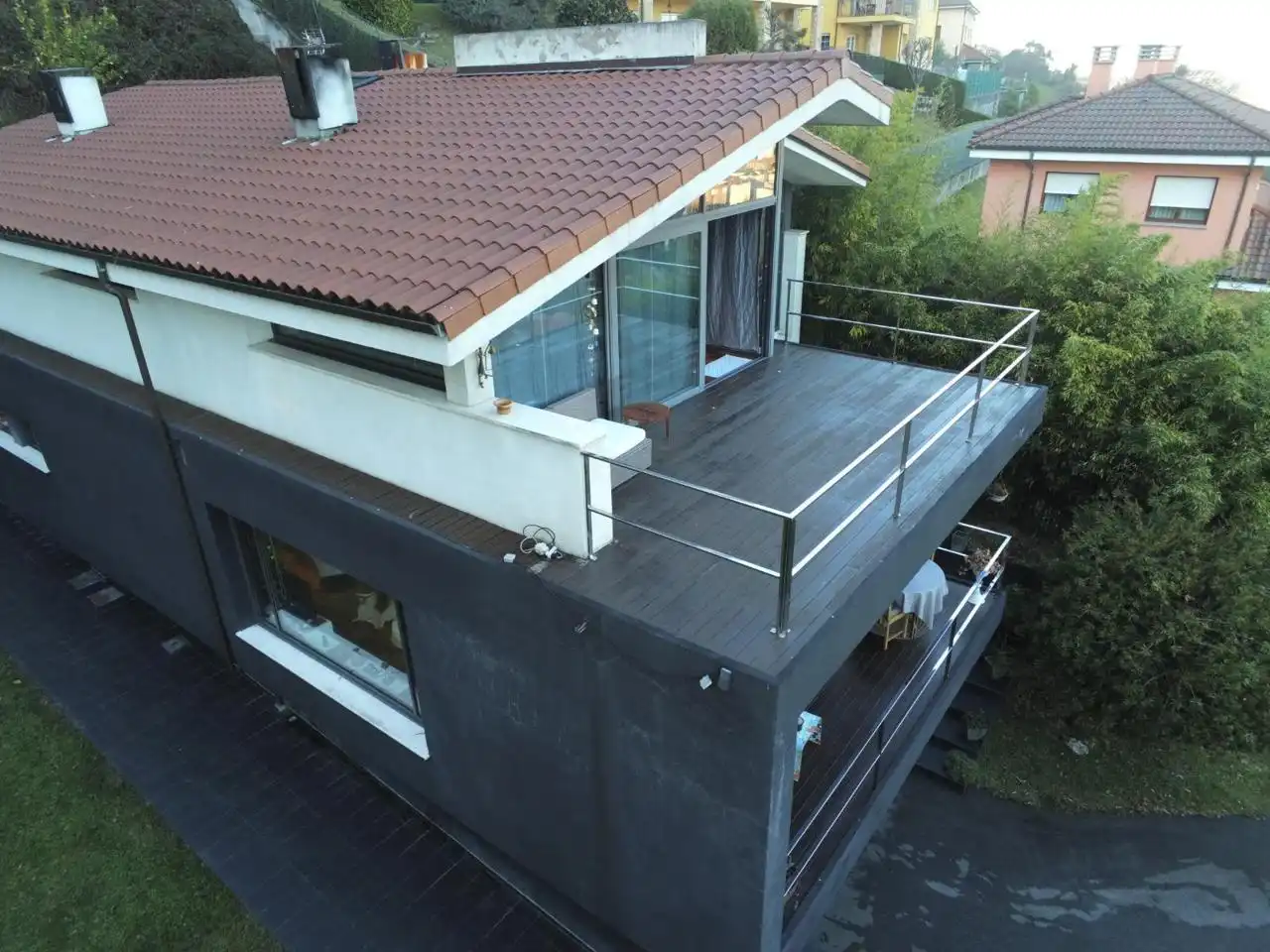 Balcony of Houses for sale in Oviedo   with Air Conditioner, Heating and Private garden