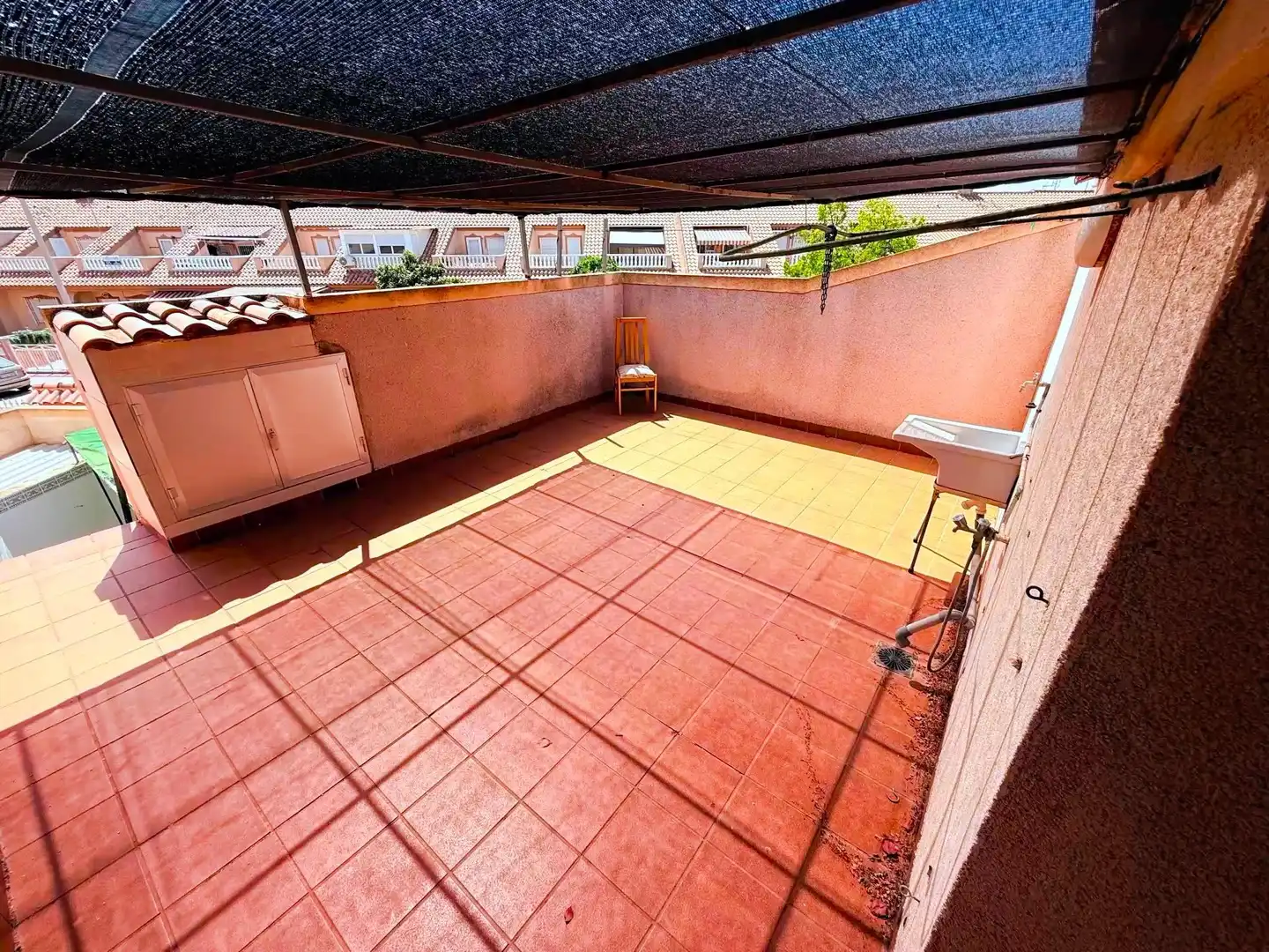 Terrassa de Casa adosada en venda en Los Alcázares amb Jardí privat, Terrassa i Traster