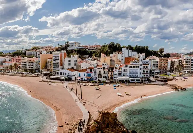 Vista exterior de Local en traspaso en Blanes con Aire acondicionado, Calefacción y Parquet