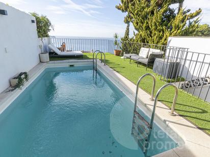 Piscina de Casa adosada en venda en Málaga Capital amb Aire condicionat, Terrassa i Piscina