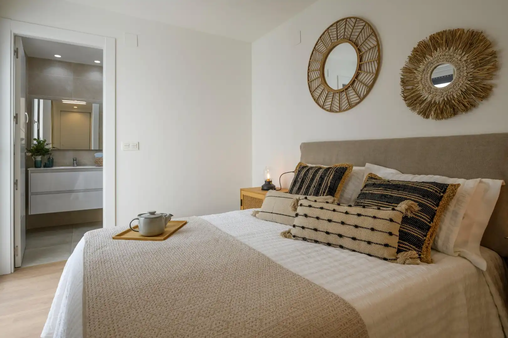 Dormitori de Casa o xalet en venda en Murcia amb Aire condicionat, Jardí privat i Terrassa