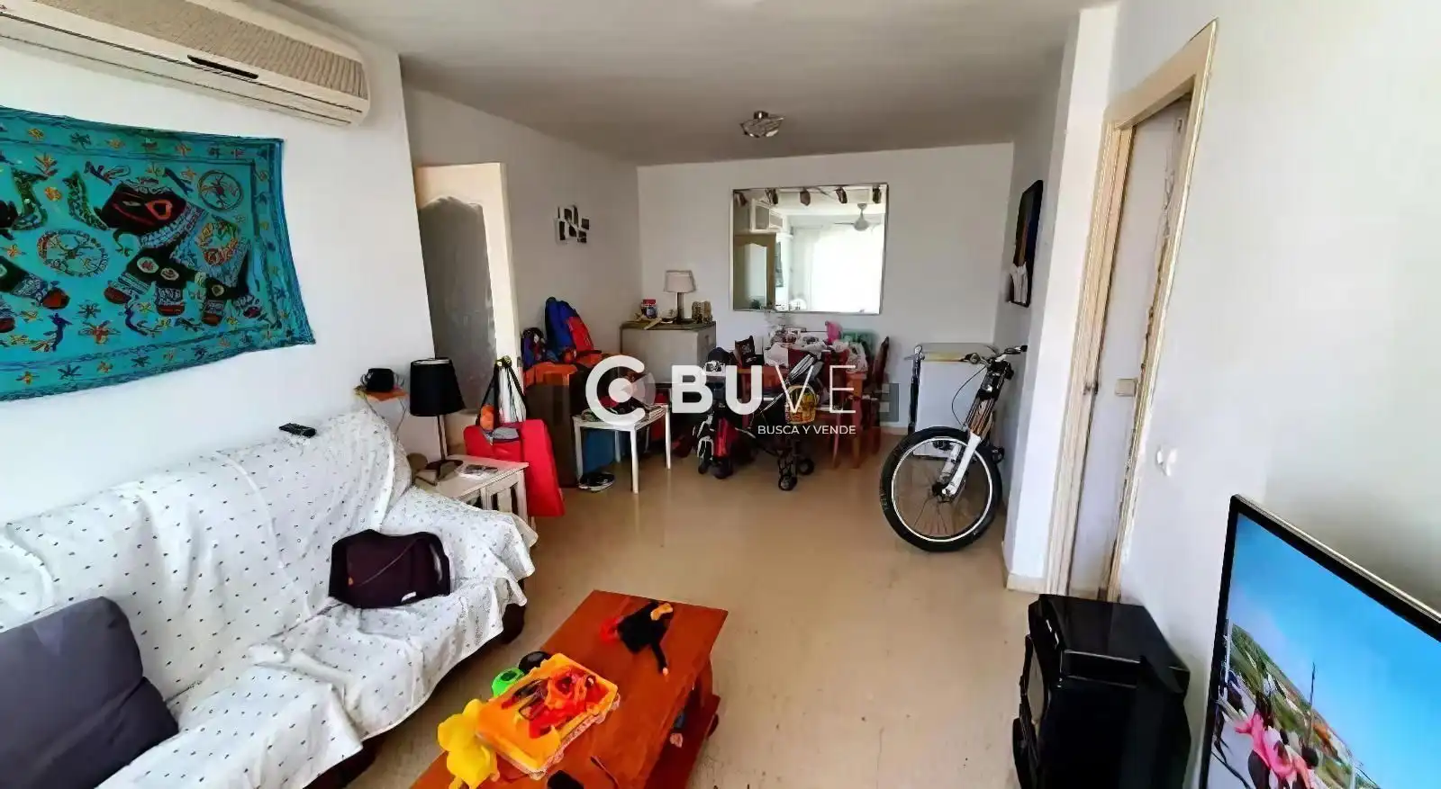 Sala d'estar de Pis en venda en Marbella amb Aire condicionat i Calefacció
