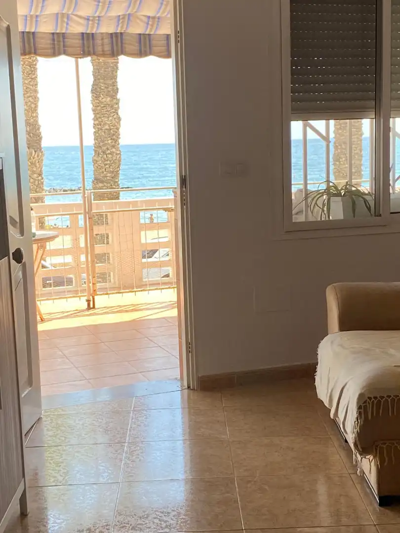 Bedroom of Flat for rent in Roquetas de Mar  with Air Conditioner, Heating and Private garden