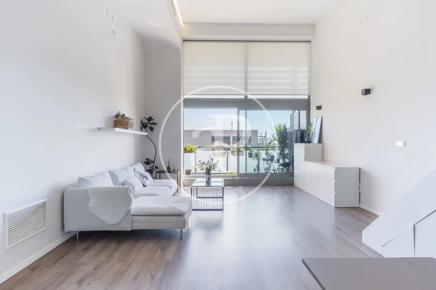 Sala d'estar de Pis en venda en  Valencia Capital amb Aire condicionat, Calefacció i Jardí privat