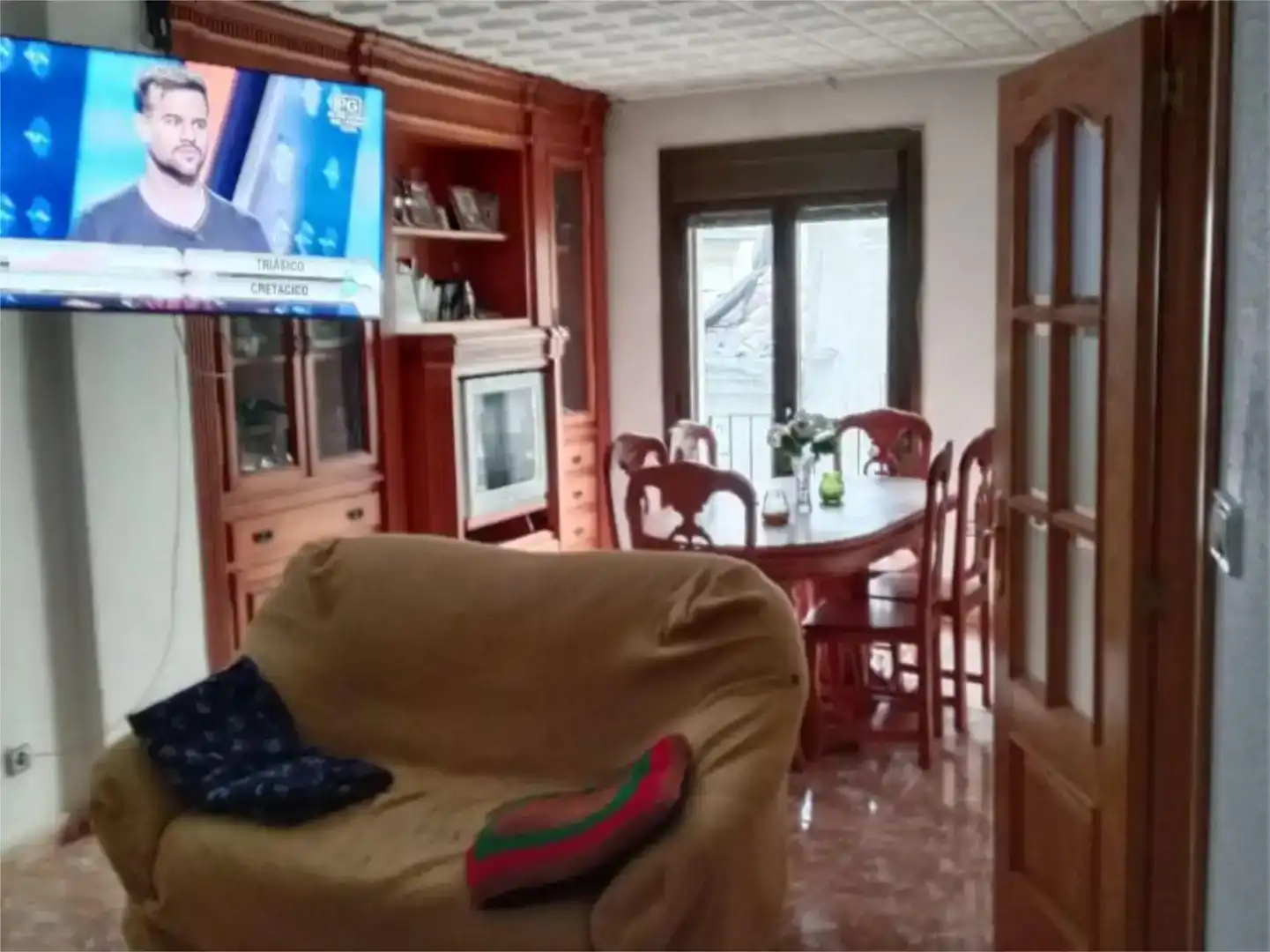 Living room of Flat for sale in  Teruel Capital  with Balcony
