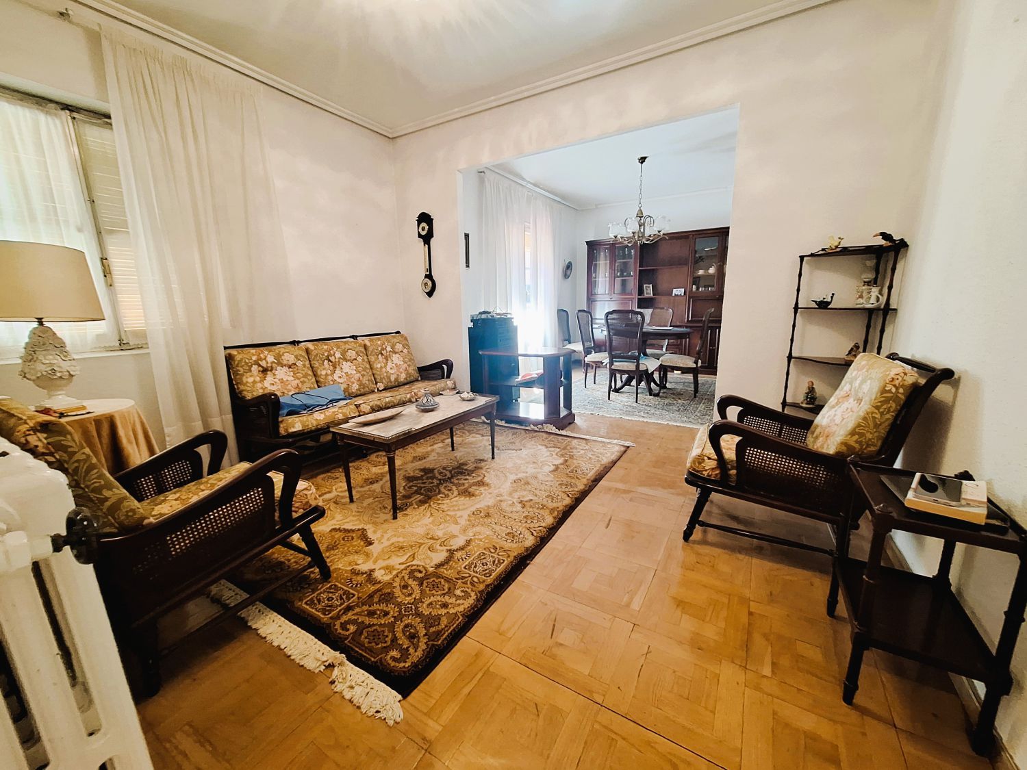 Sala de estar de Piso en venta en Valladolid Capital con Calefacción, Parquet y Terraza