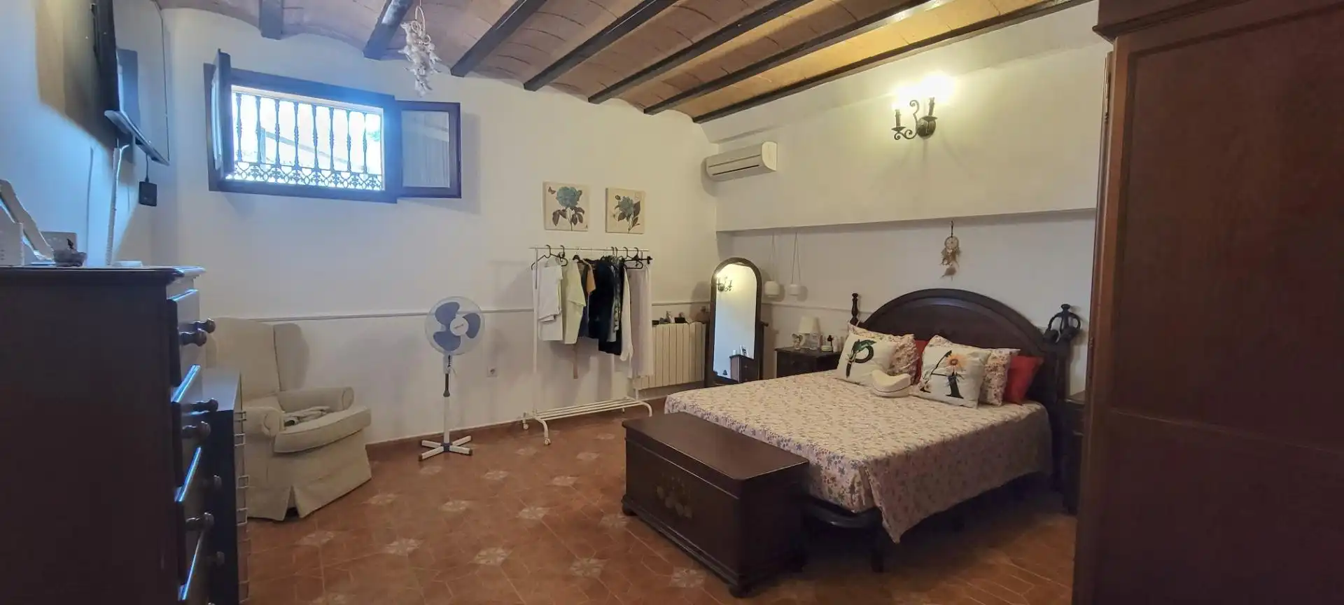 Dormitori de Finca rústica en venda en Pizarra amb Aire condicionat, Calefacció i Piscina