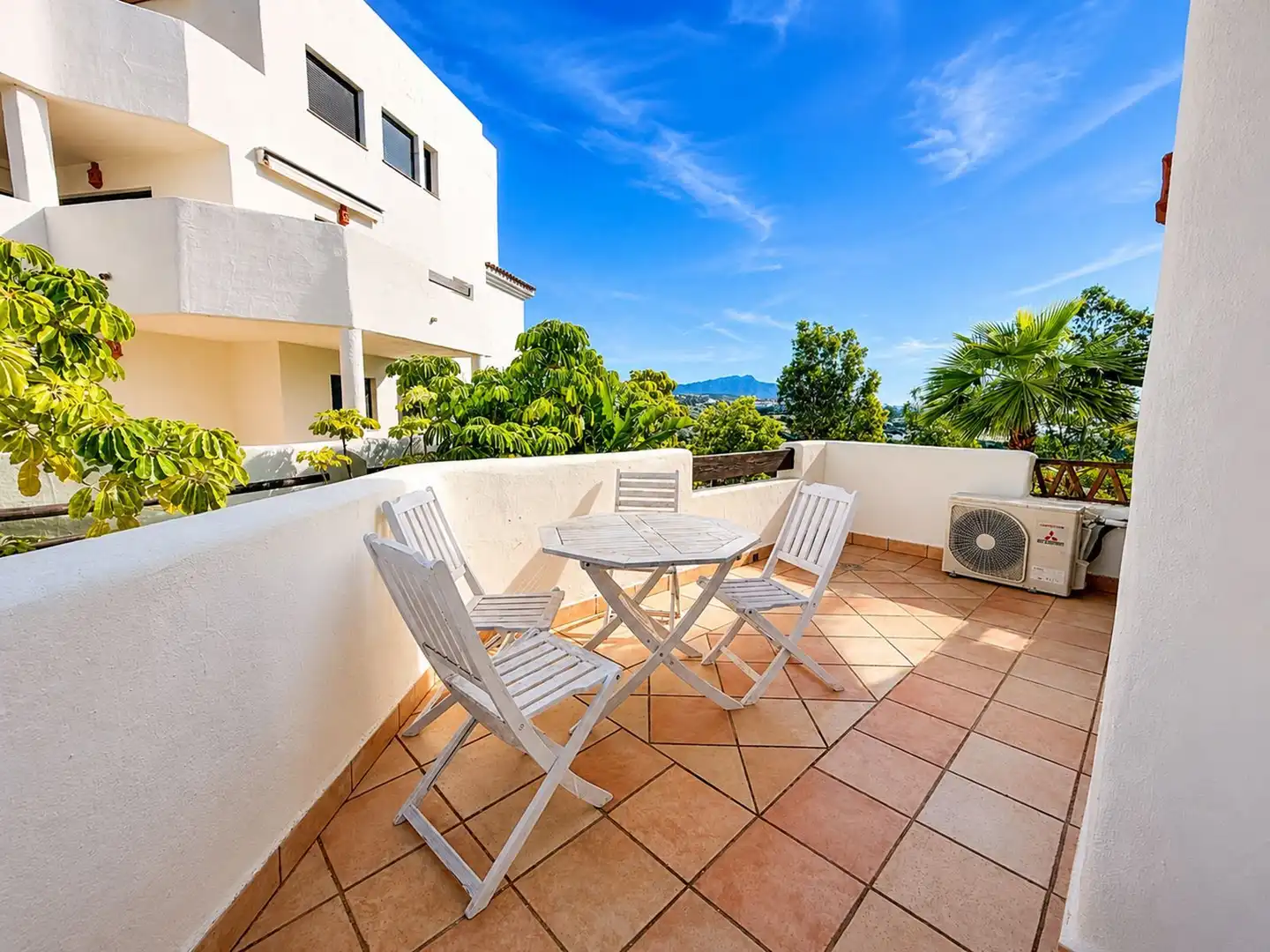 Terrace of Apartments for sale in Estepona  with Air Conditioner, Terrace and Furnished