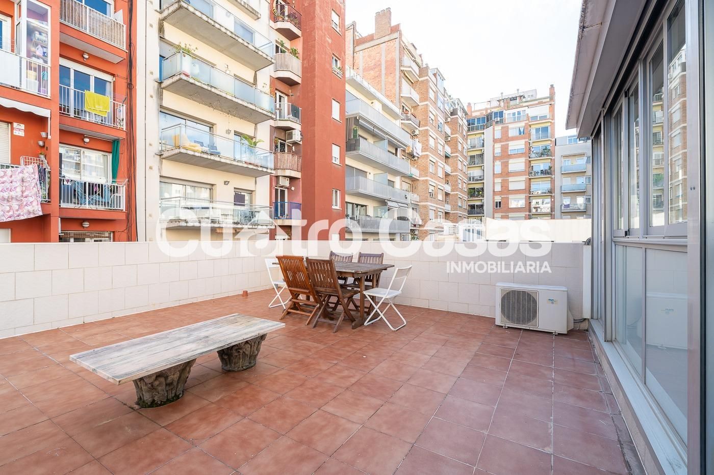 Terrace of Duplex for sale in  Barcelona Capital  with Parquet flooring