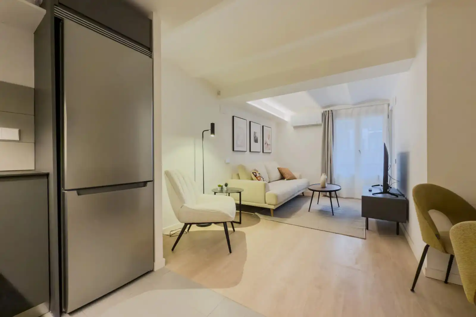 Wohnzimmer von Wohnung zur Miete in Sants - Montjuïc