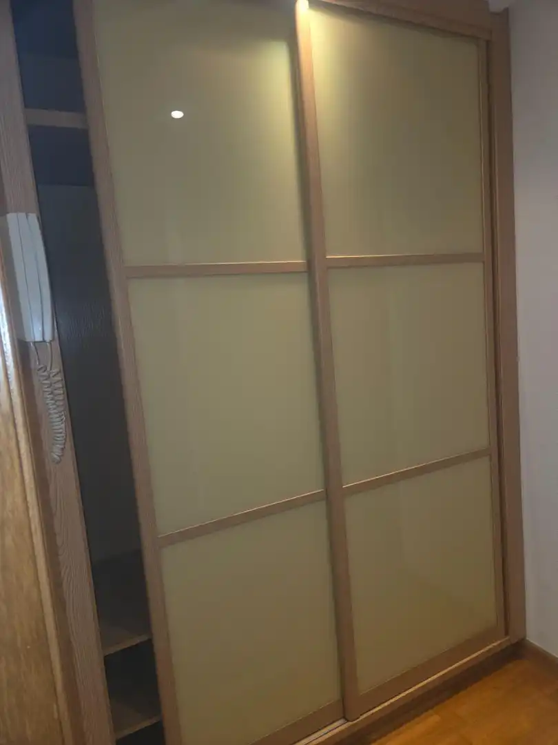 Bedroom of Flat for rent in Valencia  with Air Conditioner, Parquet flooring and Balcony