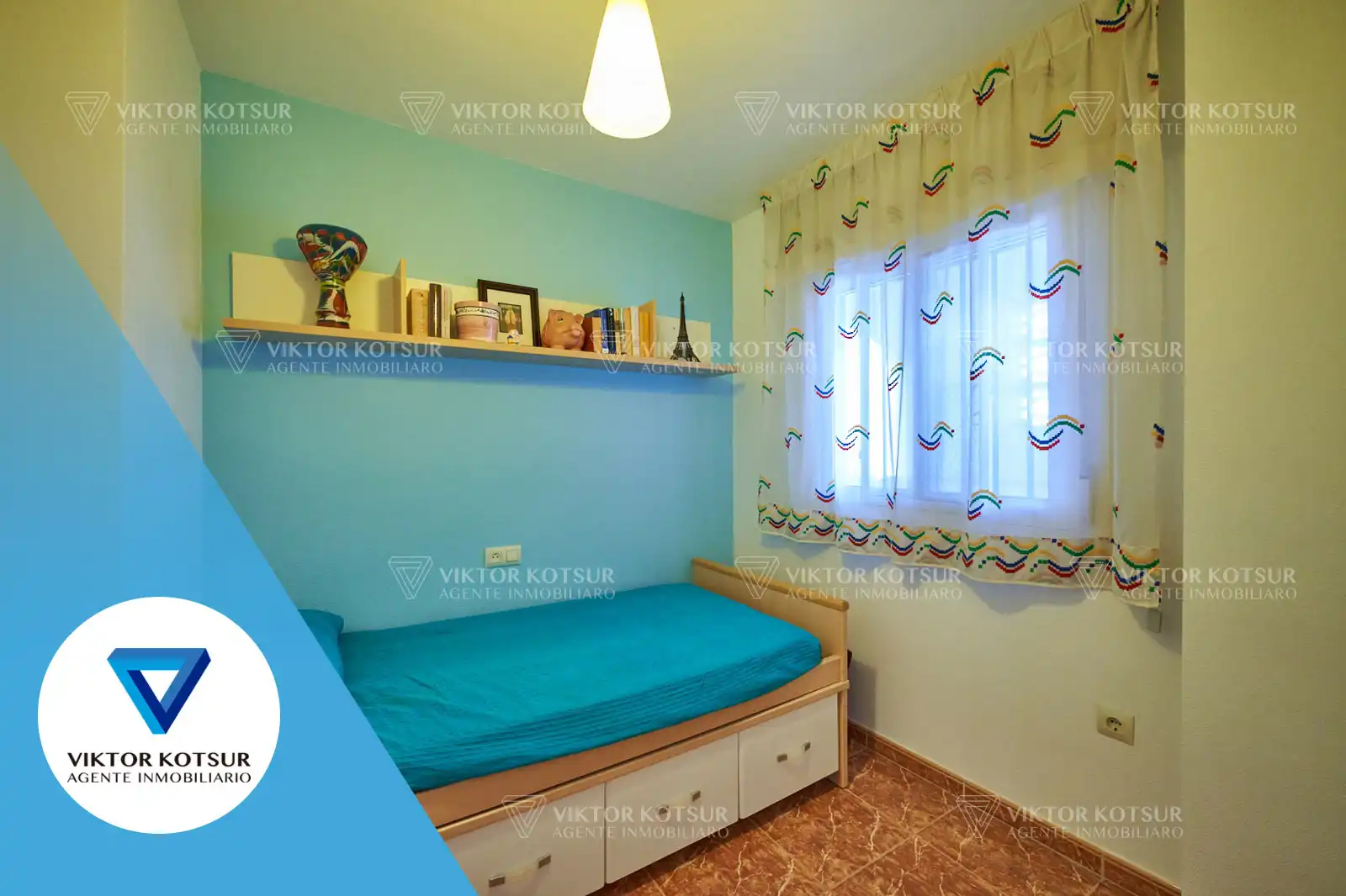 Bedroom of Apartments for sale in Roquetas de Mar  with Air Conditioner, Alarm and Community pool