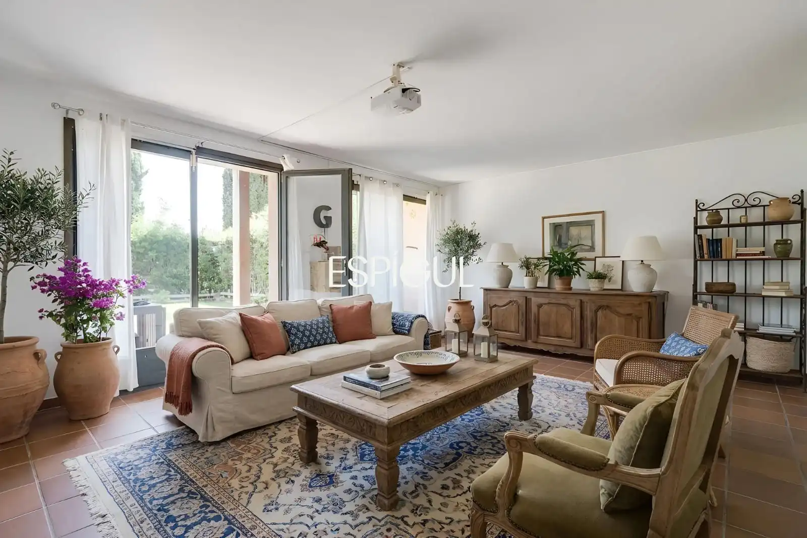 Sala de estar de Casa adosada en venta en Albons con Aire acondicionado, Calefacción y Jardín privado
