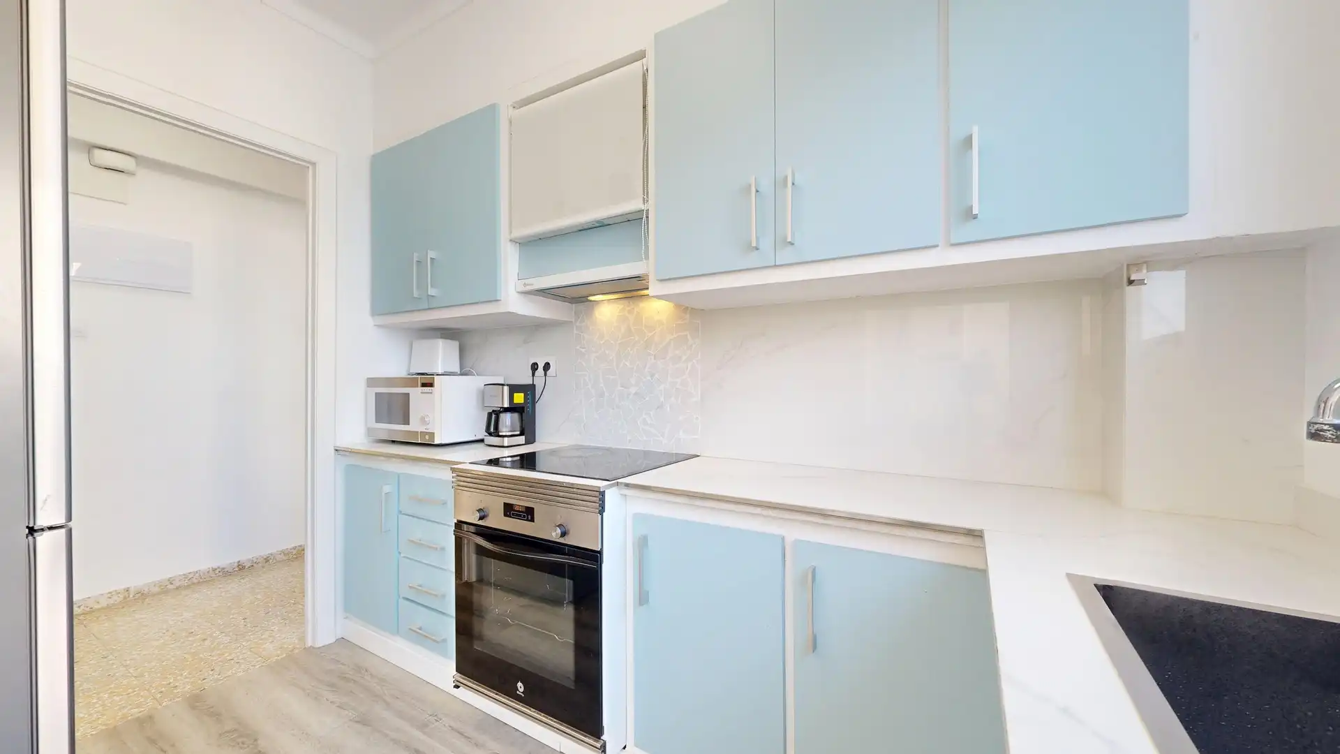 Cocina de Piso en venta en Benicasim / Benicàssim con Jardín privado y Terraza