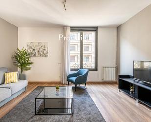 Living room of Flat to rent in  Barcelona Capital  with Air Conditioner, Heating and Terrace