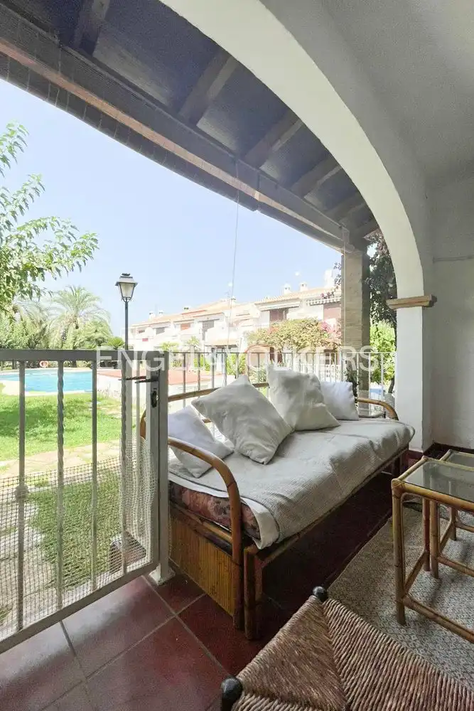 Terraza de Casa o chalet en venta en Dénia con Aire acondicionado, Calefacción y Jardín privado