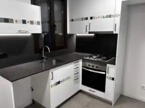 Cocina de Piso de alquiler en Terrassa con Aire acondicionado y Balcón