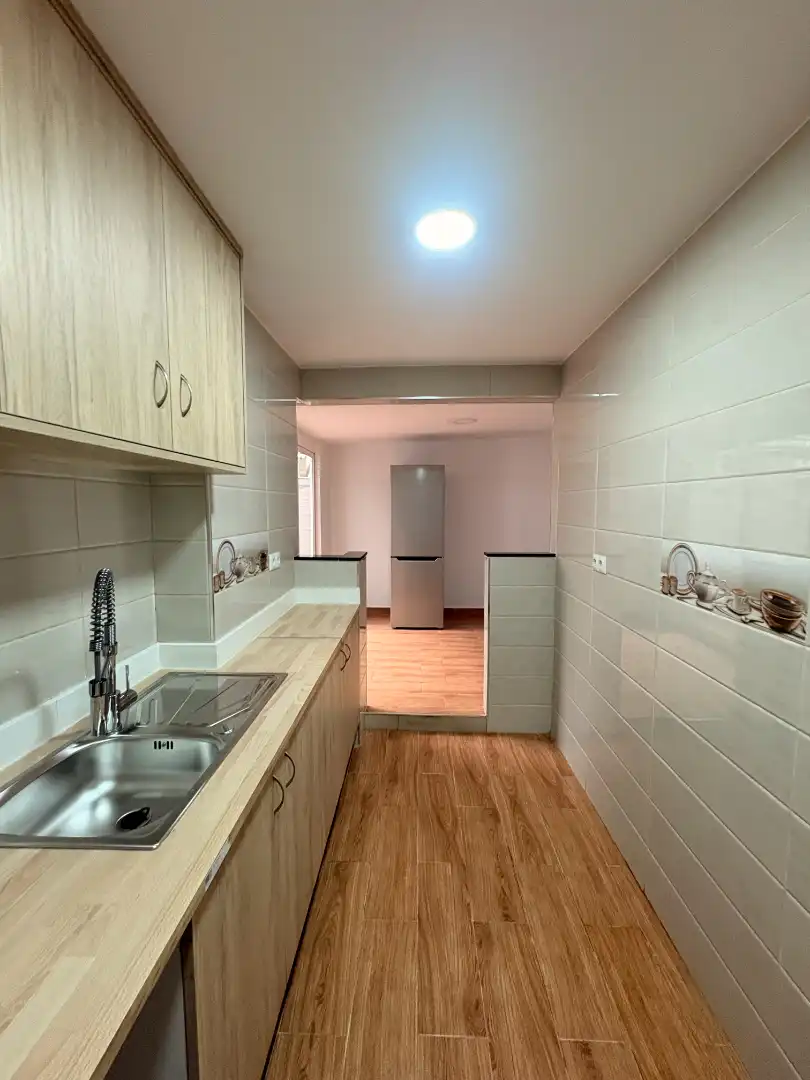 Küche von Wohnung zur Miete in L'Alcúdia mit Möbliert, Ofen und Waschmaschine
