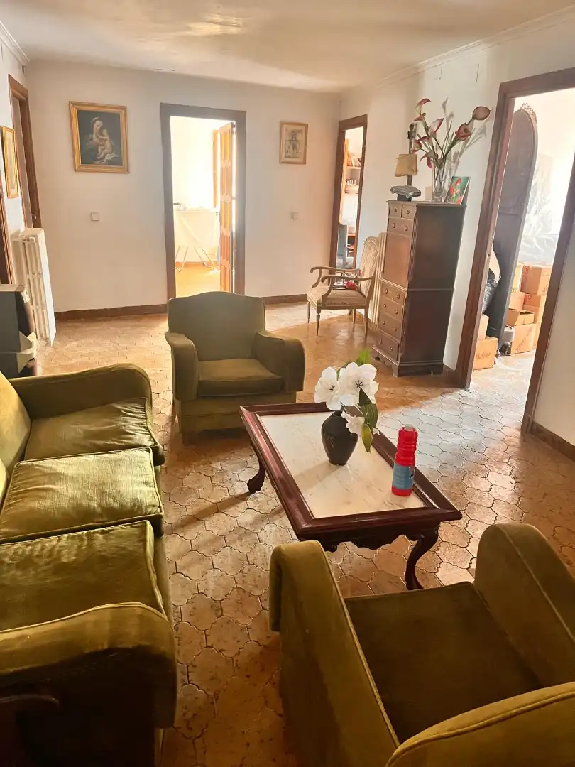 Sala de estar de Casa o chalet en venta en El Peral   con Calefacción, Terraza y Trastero