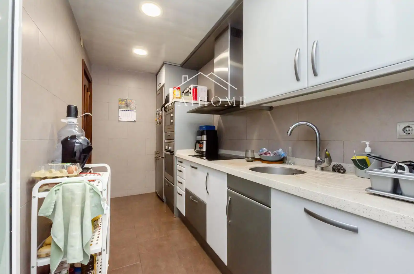 Cocina de Piso en venta en Sabadell con Calefacción, Parquet y Terraza