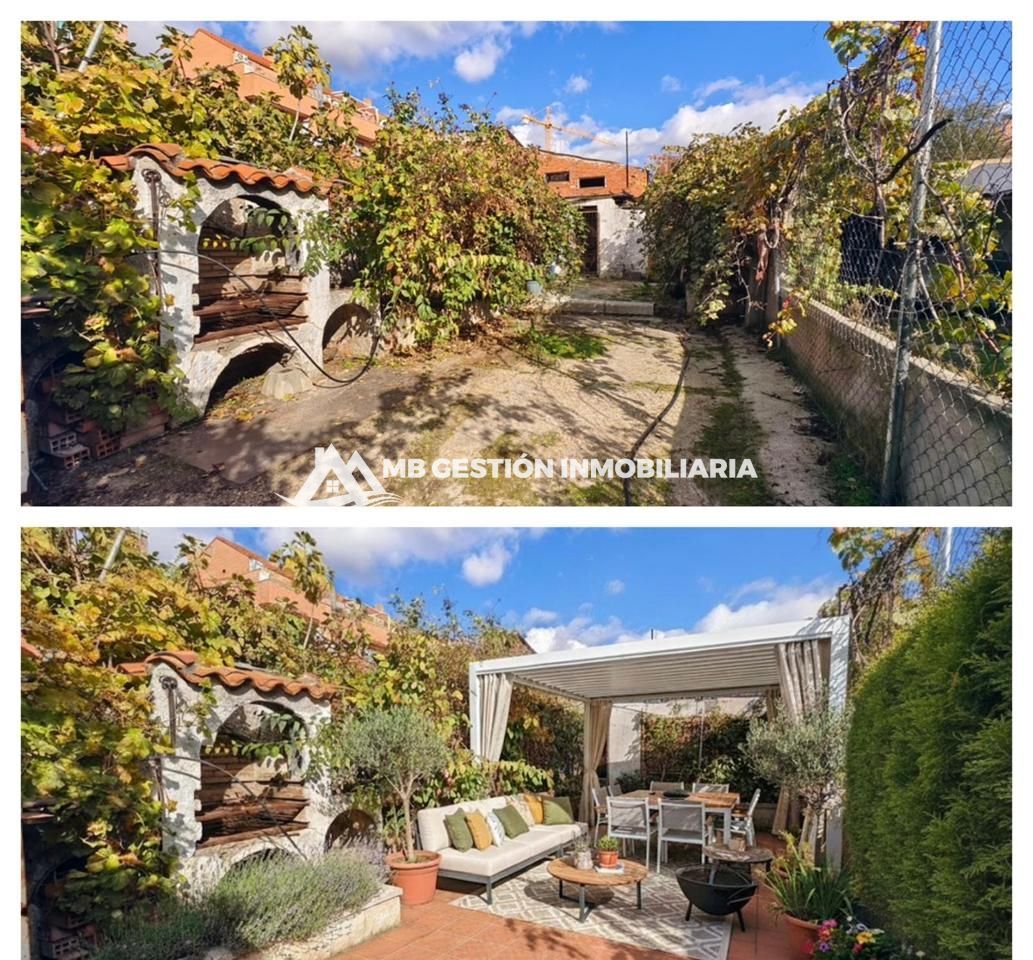 Garden of Single-family semi-detached for sale in Fuenlabrada  with Private garden and Terrace