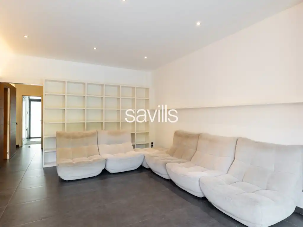 Wohnzimmer von Haus oder Chalet zur Miete in Barcelona mit Privatgarten und Schwimmbad
