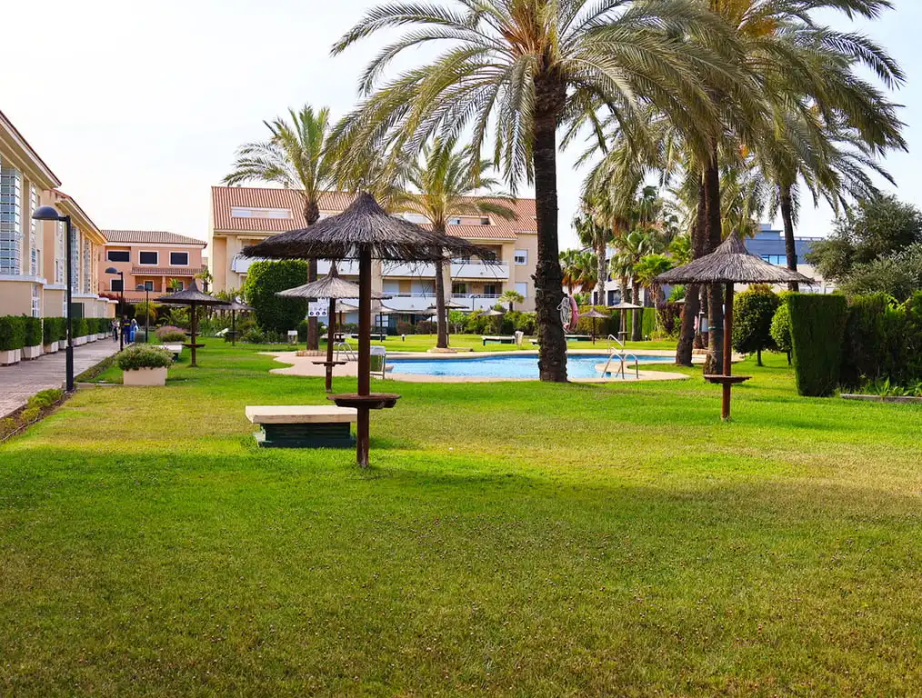 Garden of Attic for sale in Jávea / Xàbia  with Air Conditioner, Private garden and Storage room