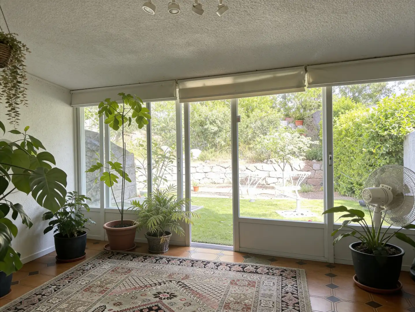 Jardín de Casa adosada en venta en Collado Mediano con Aire acondicionado, Calefacción y Jardín privado