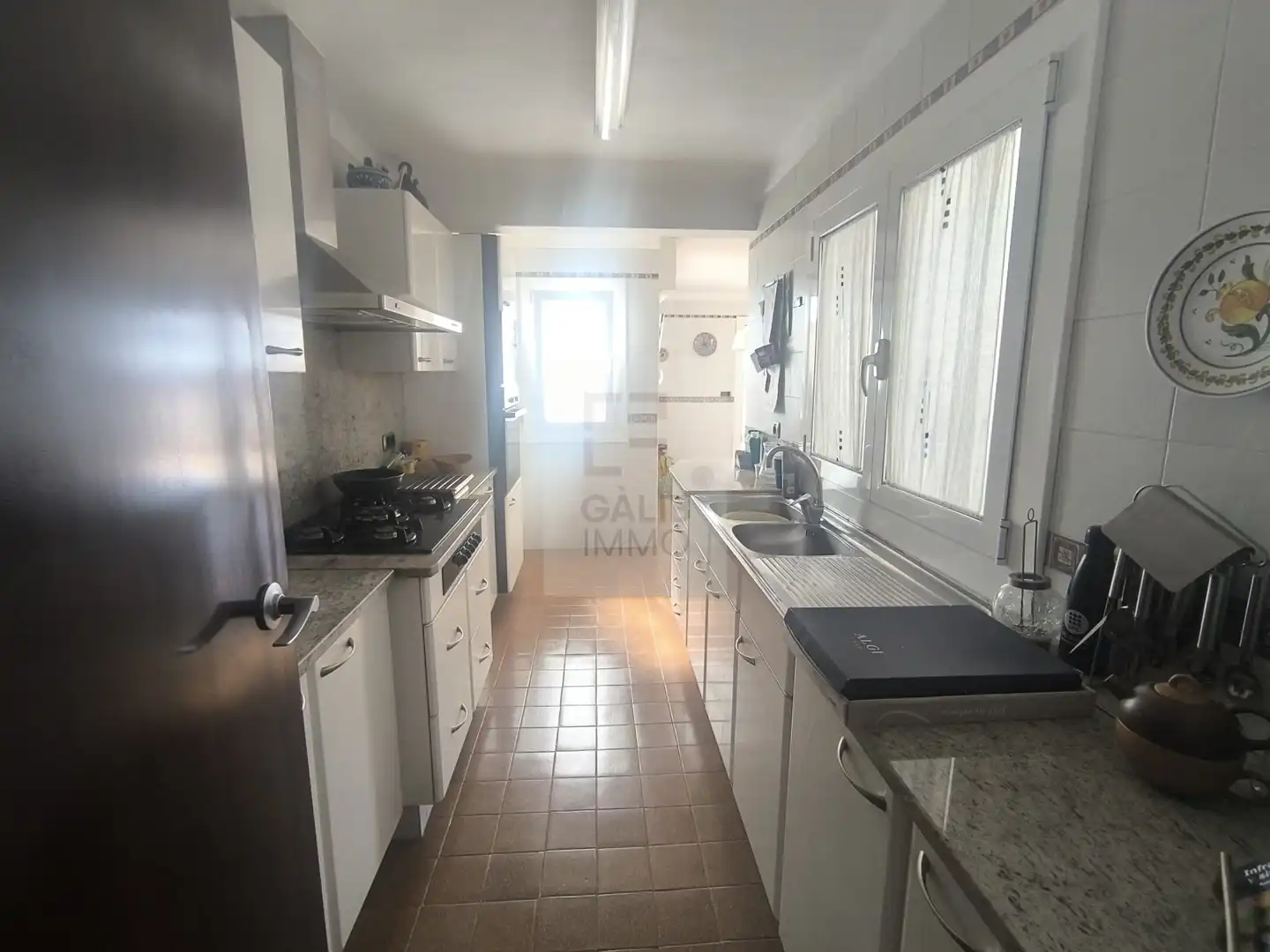 Cocina de Ático en venta en Figueres con Aire acondicionado, Calefacción y Terraza