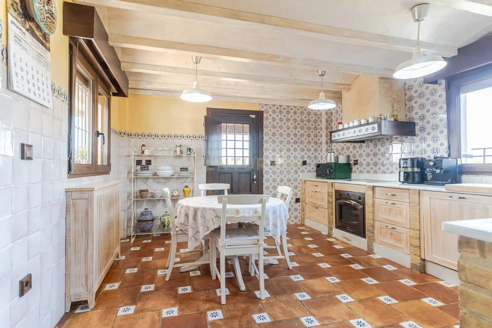 Cocina de Casa o chalet en venta en La Zubia con Aire acondicionado, Jardín privado y Trastero