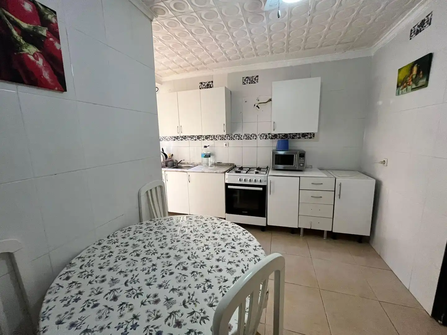 Kitchen of Flat for sale in Águilas  with Furnished and Balcony